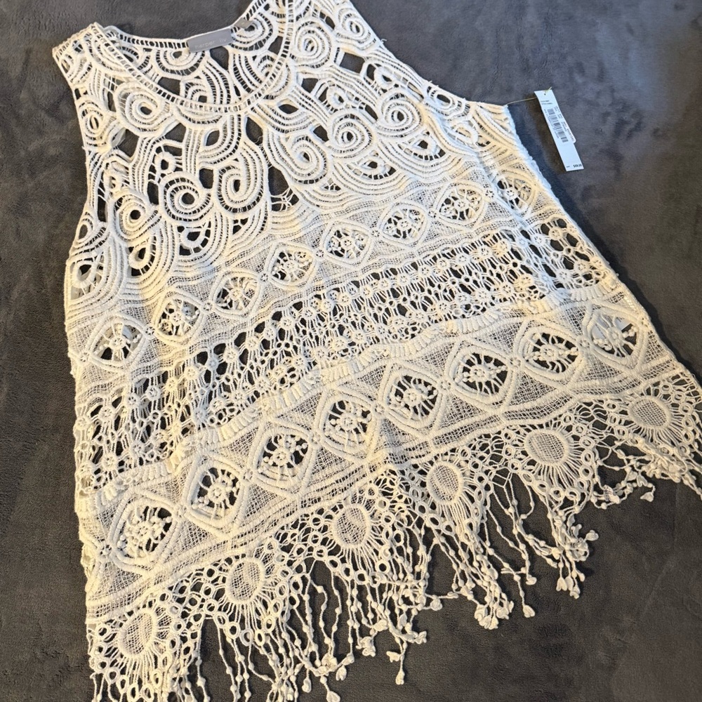 Harper &Liv Crocheted Tunic